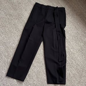 black straight leg dress pants/trousers. worn once